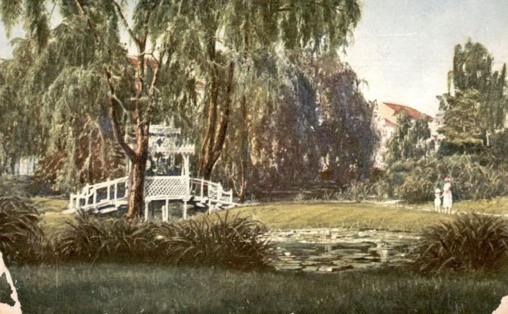 Botanički vrt, Mihanovićeva ulica, 1920-ih godina